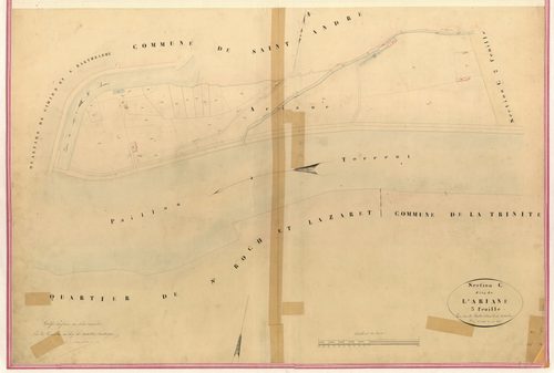 Ariane. - Plan de section, V-C3