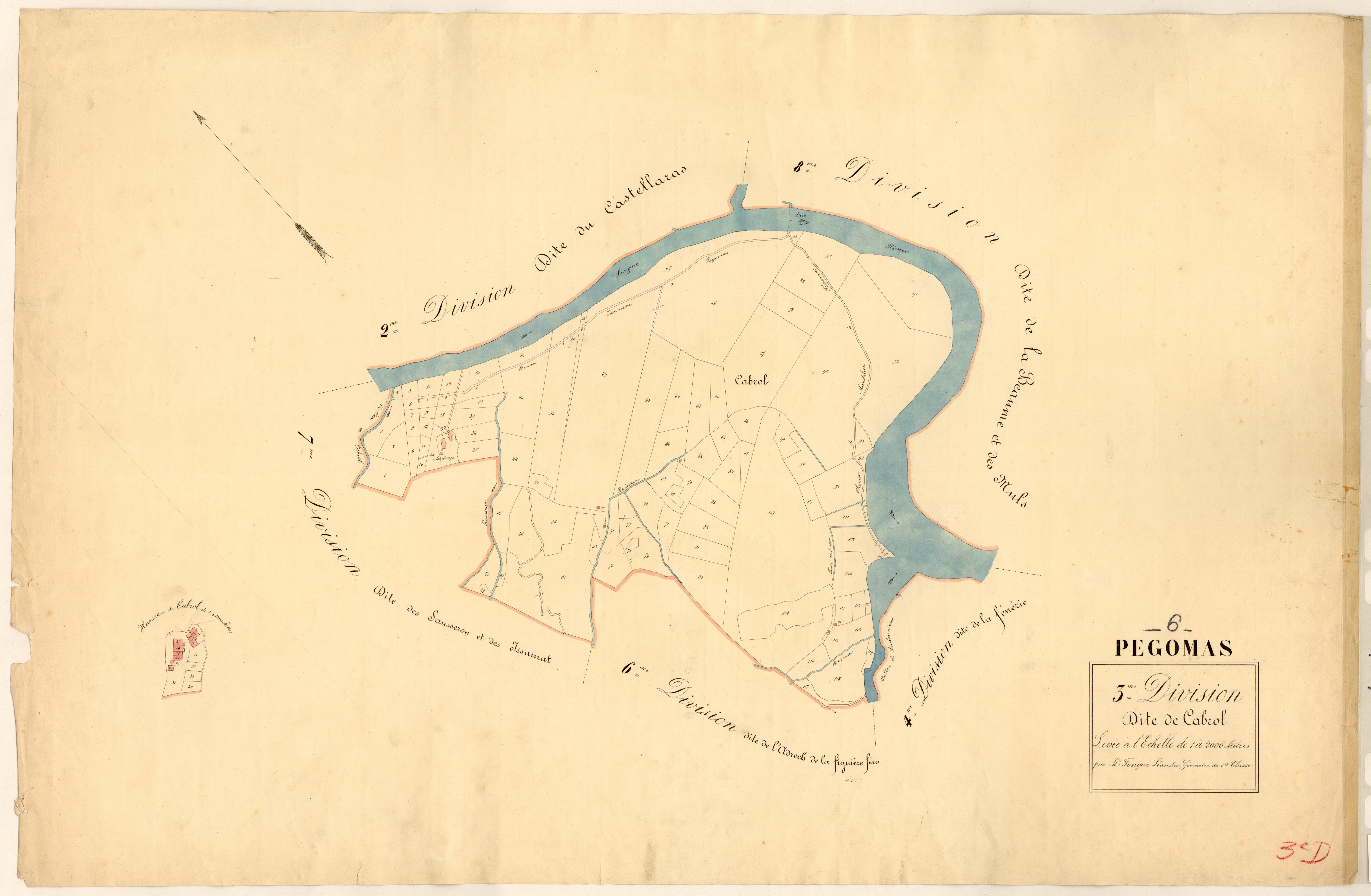 Cabrol. - Plan de section, 3
