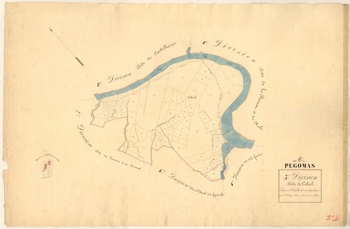 Cabrol. - Plan de section, 3