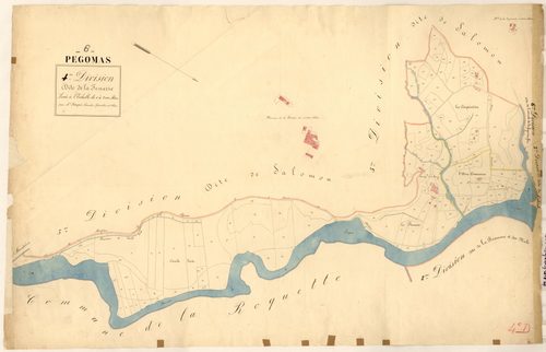 La Fénérie. - Plan de section, 4