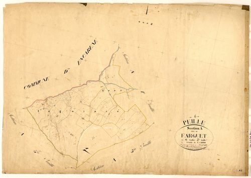 Farguet. - Plan de section, A2