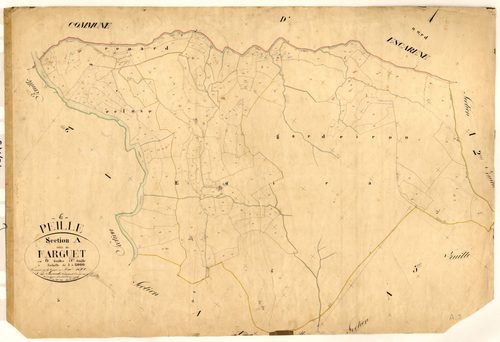 Farguet. - Plan de section, A3