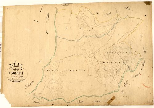 Farguet. - Plan de section, A4