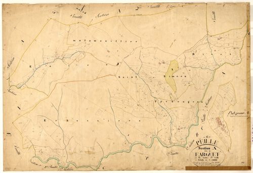 Farguet. - Plan de section, A5