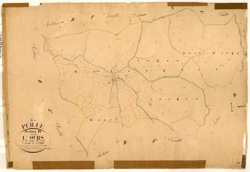 L'Ours. - Plan de section, B2