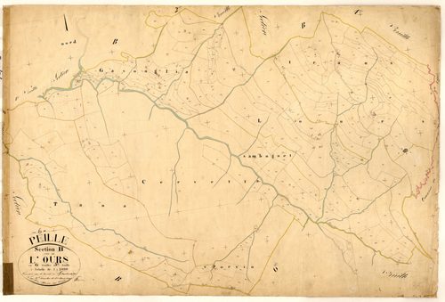 L'Ours. - Plan de section, B5