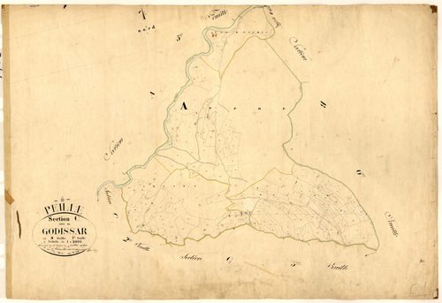 Godissar. - Plan de section, C1