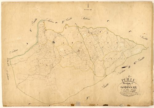 Godissar. - Plan de section, C3