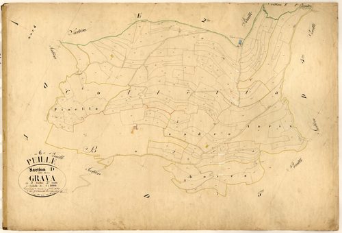 La Grava. - Plan de section, D2