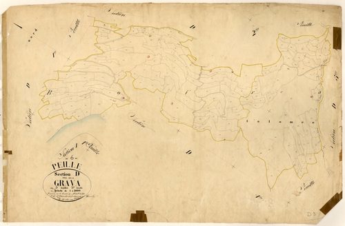 La Grava. - Plan de section, D3