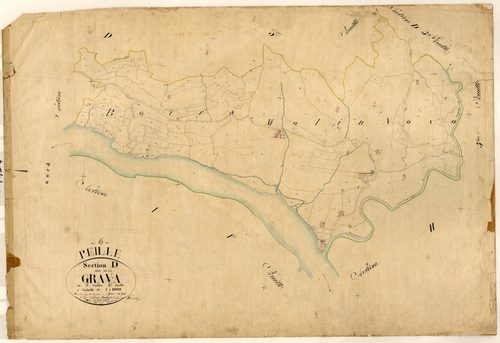 La Grava. - Plan de section, D4