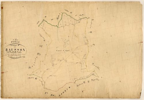 Bausson. - Plan de section, F3