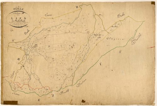 Lacs. - Plan de section, H3