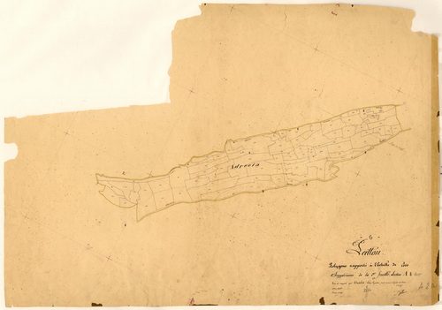 Peillon (développement). - Plan de section, A2(d)