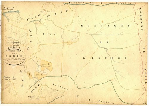 La Gombe. - Plan de section, B2