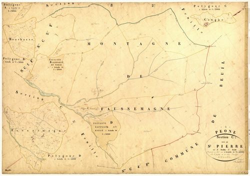 Saint-Pierre. - Plan de section, C3