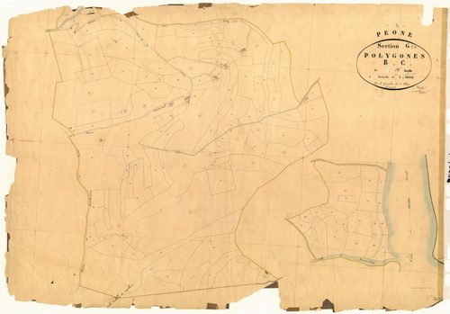 Villars (développement). - Plan de section, G1(d)