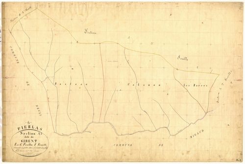 Girent. - Plan de section, A1