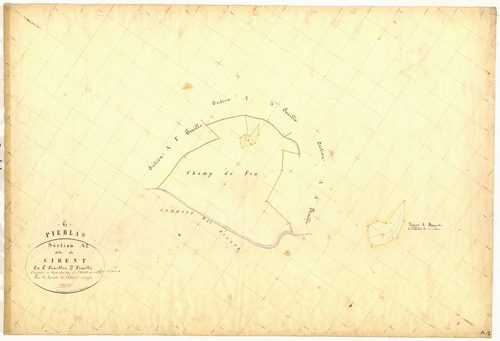 Girent. - Plan de section, A2