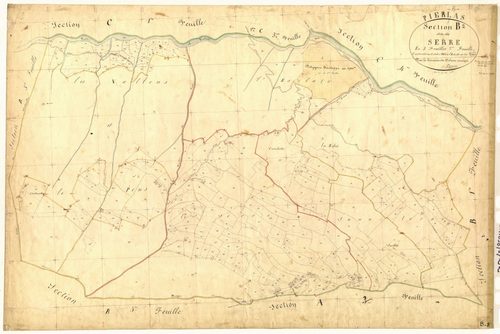 Le Serre. - Plan de section, B2