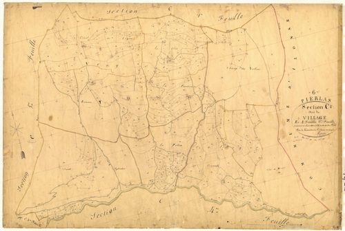 Le Village. - Plan de section, C2