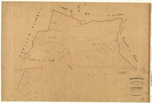 Gautiera. - Plan de section, A1