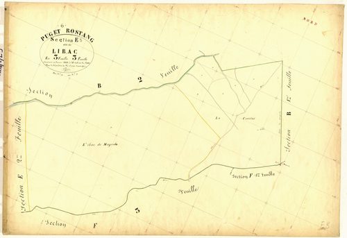 Libac. - Plan de section, E3