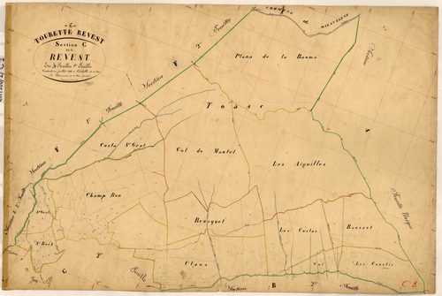 Revest. - Plan de section, C1