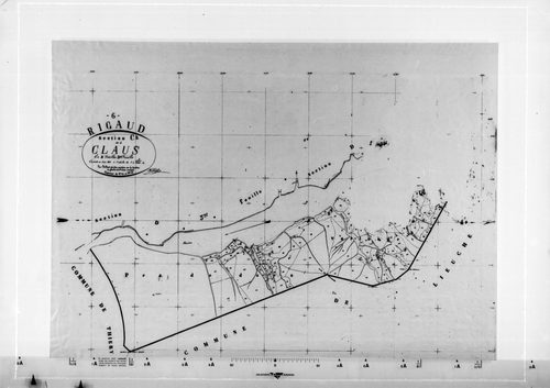 Claus. - Plan de section, C2