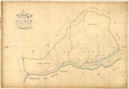 Rigaud. - Plan de section, D3