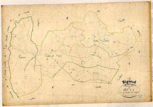 Dina. - Plan de section, E1