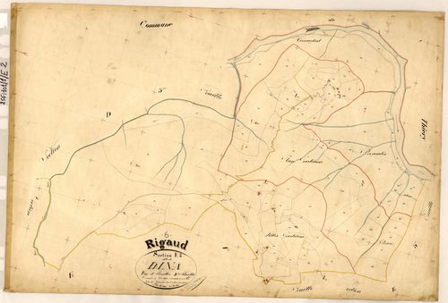 Dina. - Plan de section, E2
