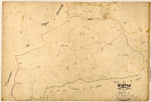 Dina. - Plan de section, E5