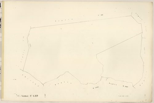 Plan de section, LXII