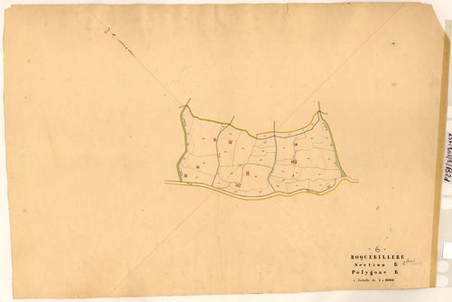 Espagliart (développement). - Plan de section, B2(d)