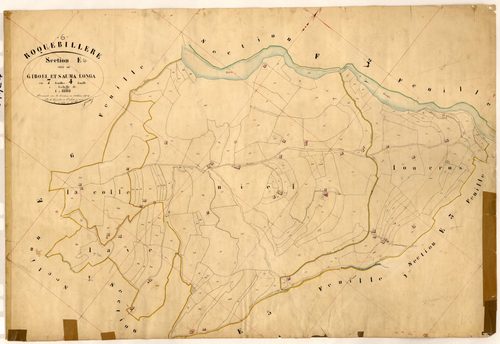Giboel et Sauma Longa. - Plan de section, E4