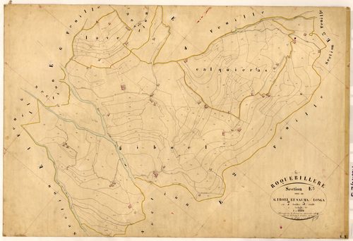Giboel et Sauma Longa. - Plan de section, E5