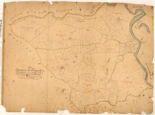 Camp-Tracier et Pibon-Haut. - Plan de section, C1