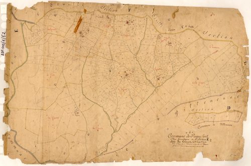 Le Touar. - Plan de section, E2