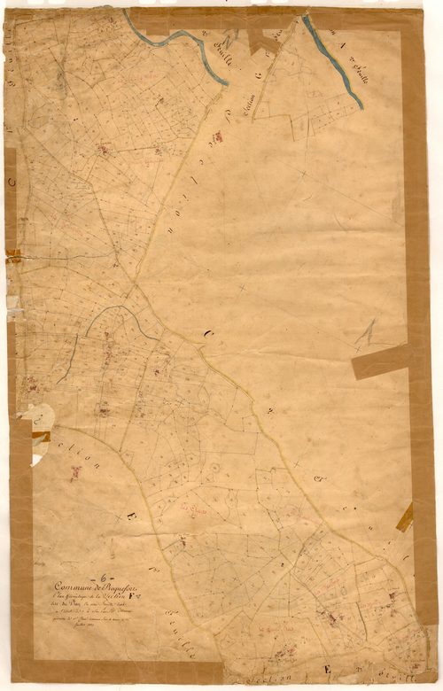 Le Plan. - Plan de section, F