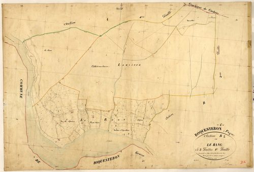 Le Ranc. - Plan de section, B1