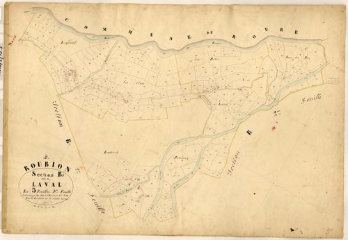 Laval. - Plan de section, B3