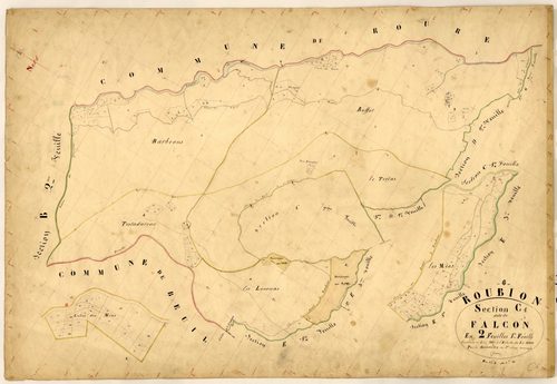 Falcon. - Plan de section, C1