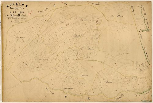 Falcon. - Plan de section, C2