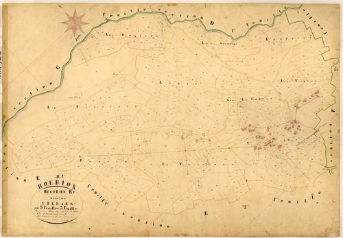Villars. - Plan de section, E3