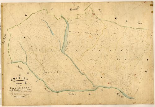Cobarmont. - Plan de section, F1