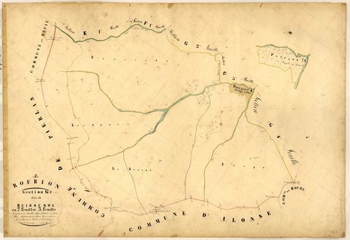 Buissesse. - Plan de section, G3