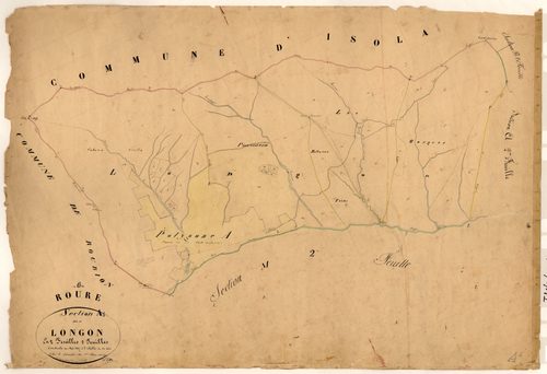 Longon. - Plan de section, A1