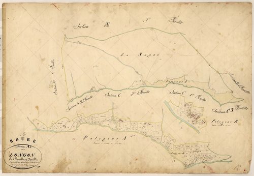 Longon. - Plan de section, A2