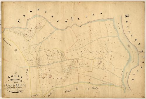 Valabres. - Plan de section, B4